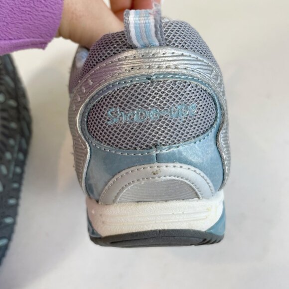 Skechers Shape Ups Toning Accelerators Sneakers 7.5 Womens Gray Leather 12320 - Picture 7 of 13